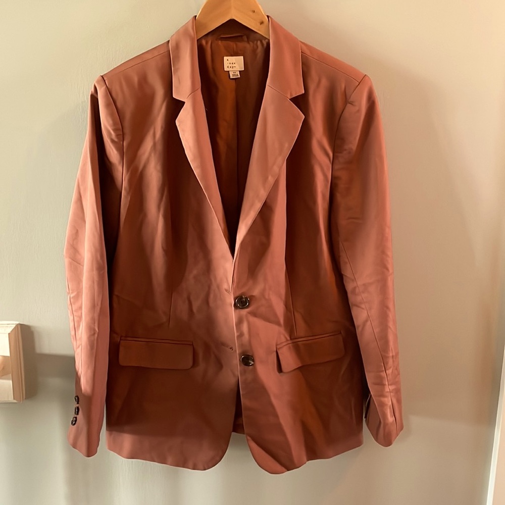 Coral blazer
